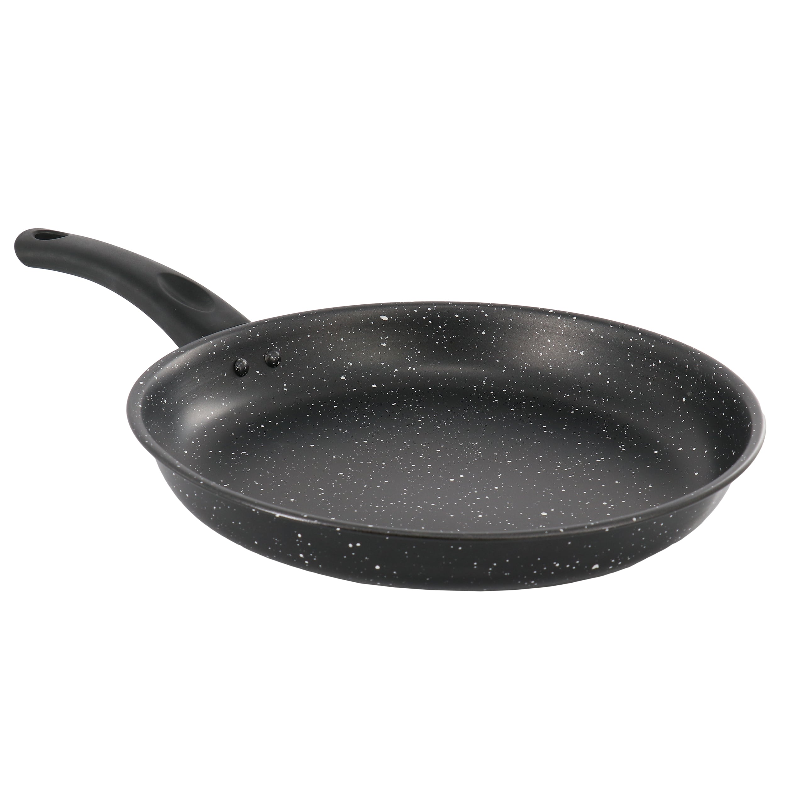 Gibson - Home Delhi 11 Inch Round Nonstick Carbon Steel Frying Pan - Black