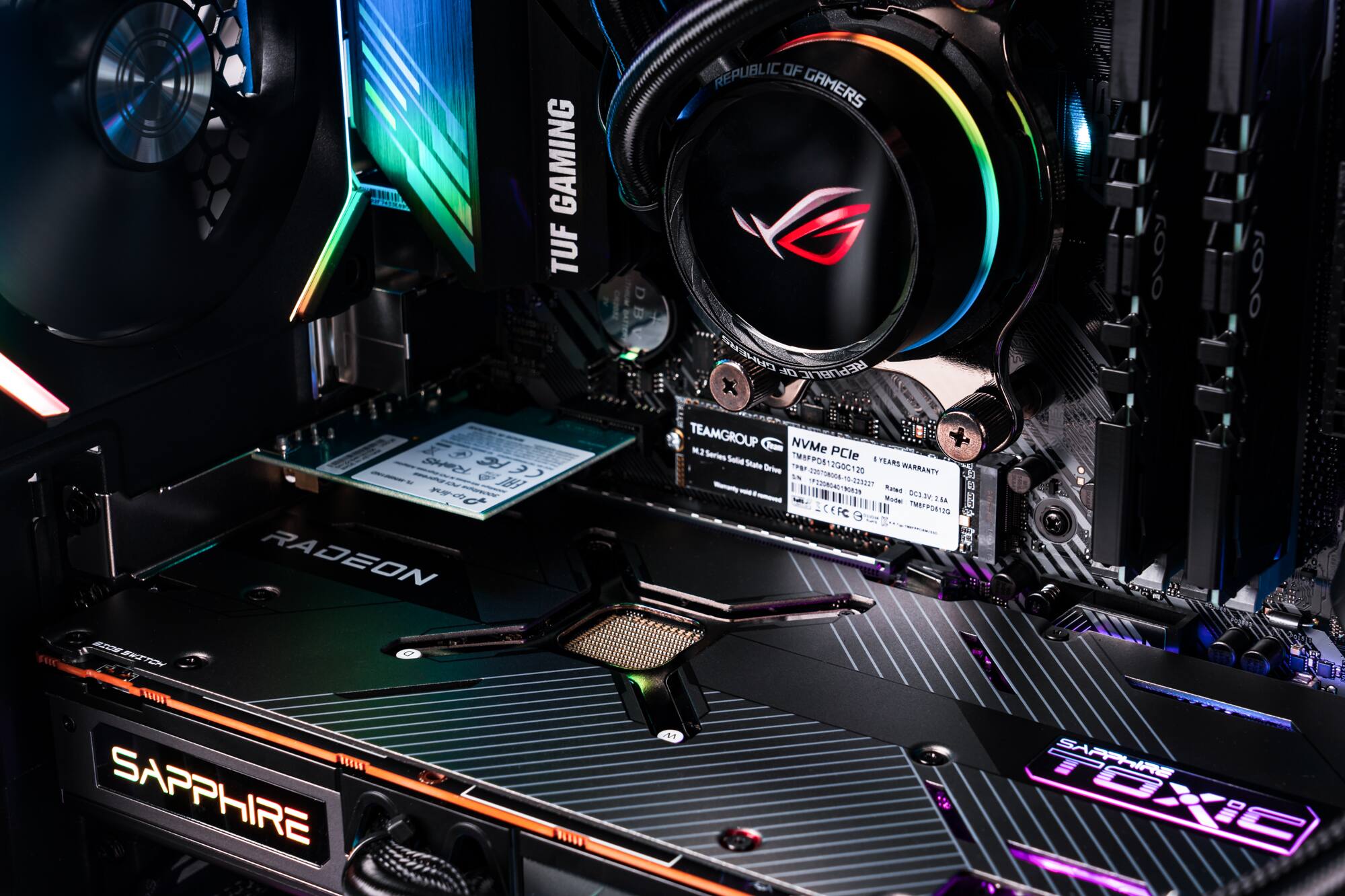 URI GAMING TUF REPUBLIC OF GAMERS GHGERS O IL REPUBL ! ! Y CCFC  ER RADEON SLTTO KI SUC  SAPPHIRE TEAMGROUP NVMe EM Series PCIe Sal TMFP061200012 I TEARS State Drive i 20 WARRANTY N 3OR00-V0-203027 208O4D9A8 RUS  - La - M DCSD1A bV 114 TMEFPORIDS  CEFC ! FC 1 SAPPHIRE TOXiC