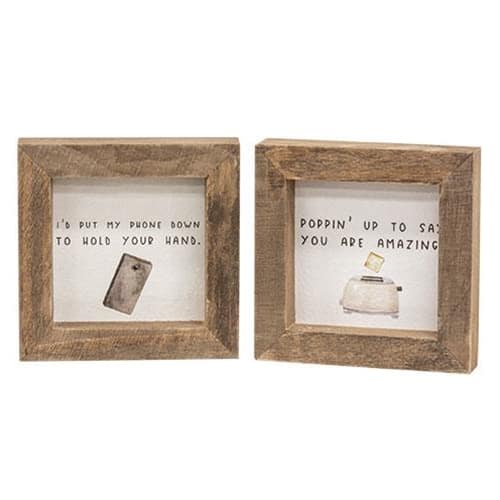 BreeBe - *Poppin Up Mini Frame 2 Asstd - Brown