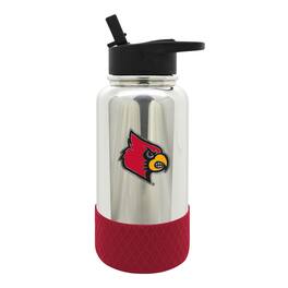 Great American Products - Louisville Cardinals 32oz. Team Color Chrome Hydration Bottle - Multicolor