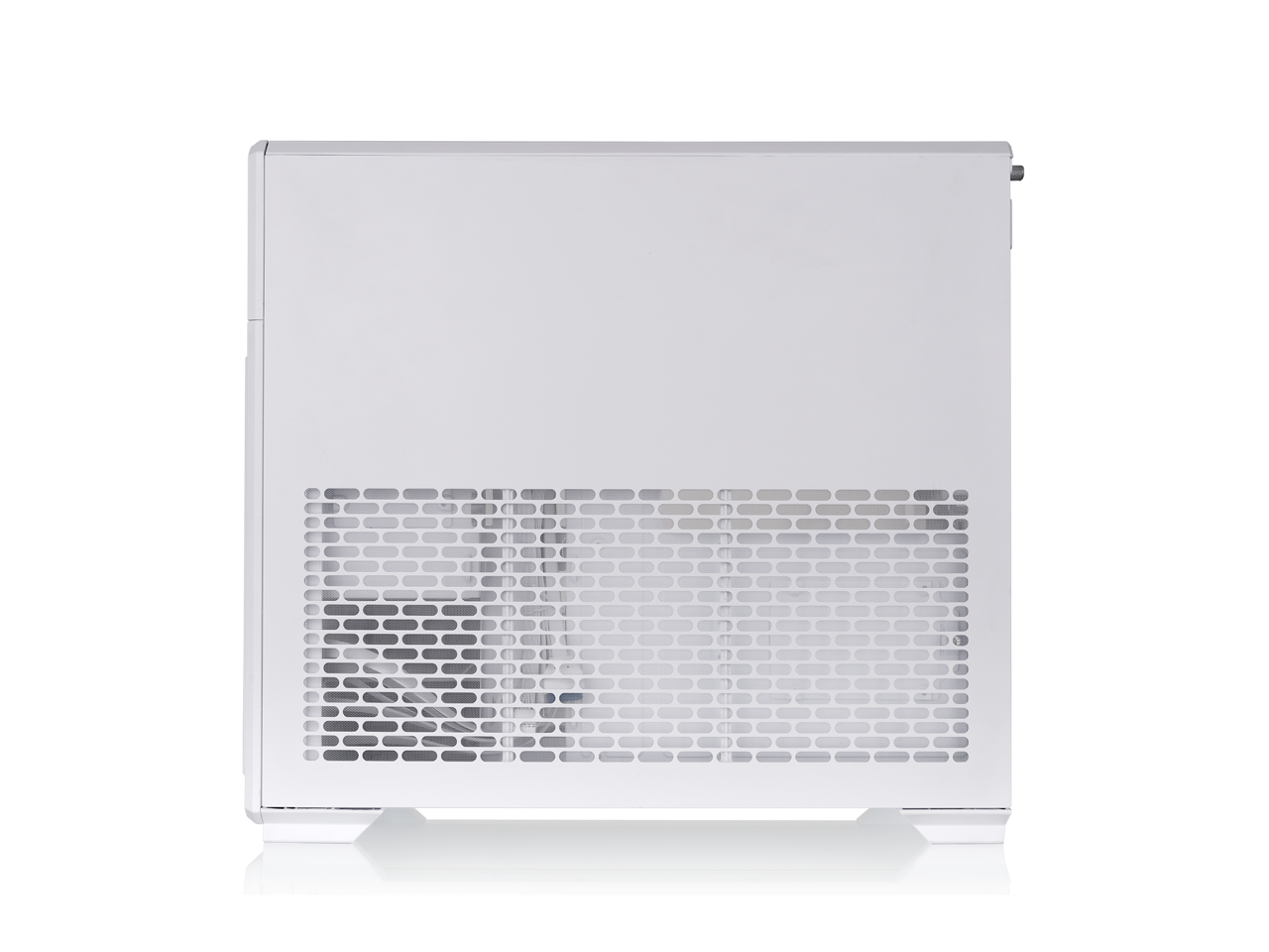 Alt View 5. Thermaltake - Thermaltake TR300; 6.0" LCD; Mid Tower; 1x120mm Fan; ATX/mATX/mITX; 360mm Rad; 410mm GPU; 260mm PSU; Snow - Snow.
