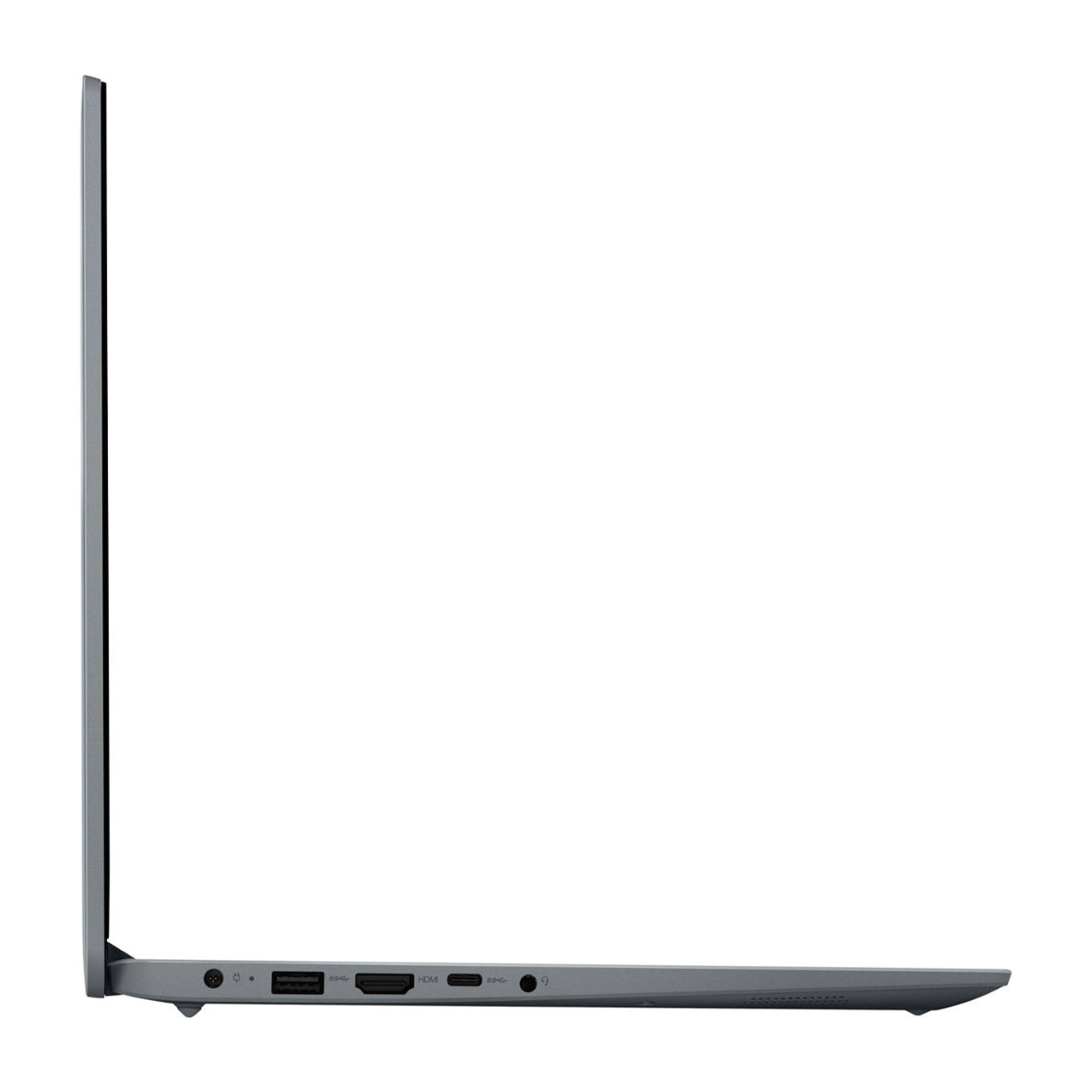 Alt View 8. Lenovo - Lenovo Ideapad 1i 15.6" FHD Touchscreen Laptop,Intel i3 1215U,16GB RAM,1TB SSD,Win11 Pro,Gray - Gray.