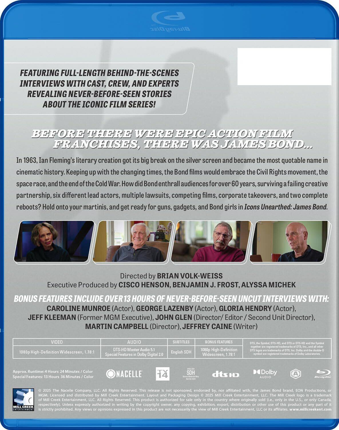 Alt View 1. Icons Unearthed: James Bond   - BLU-RAY.