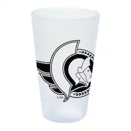 WinCraft - Ottawa Senators 16oz. Icicle Silicone Pint Glass - Multicolor