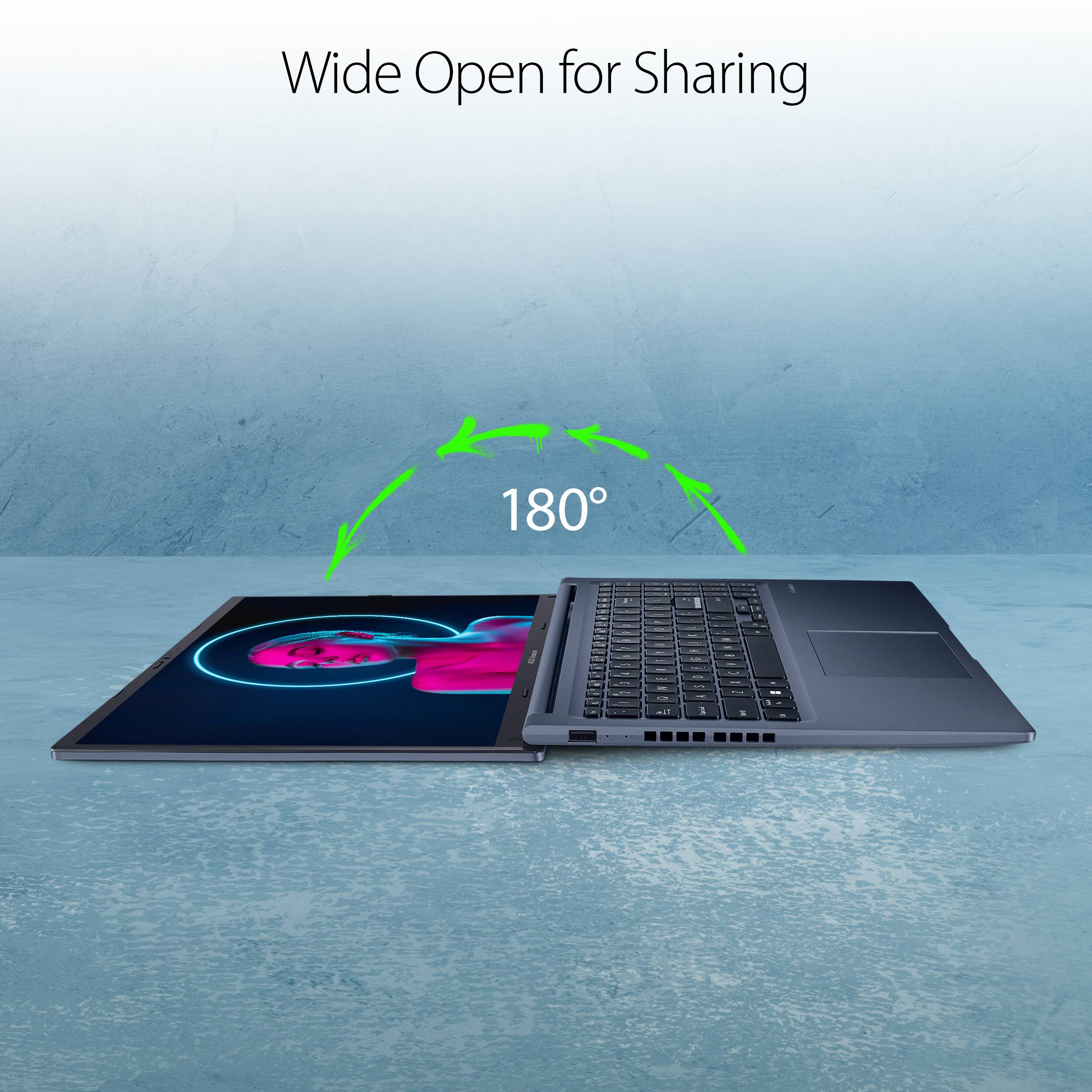 Wide Open for Sharing 180°