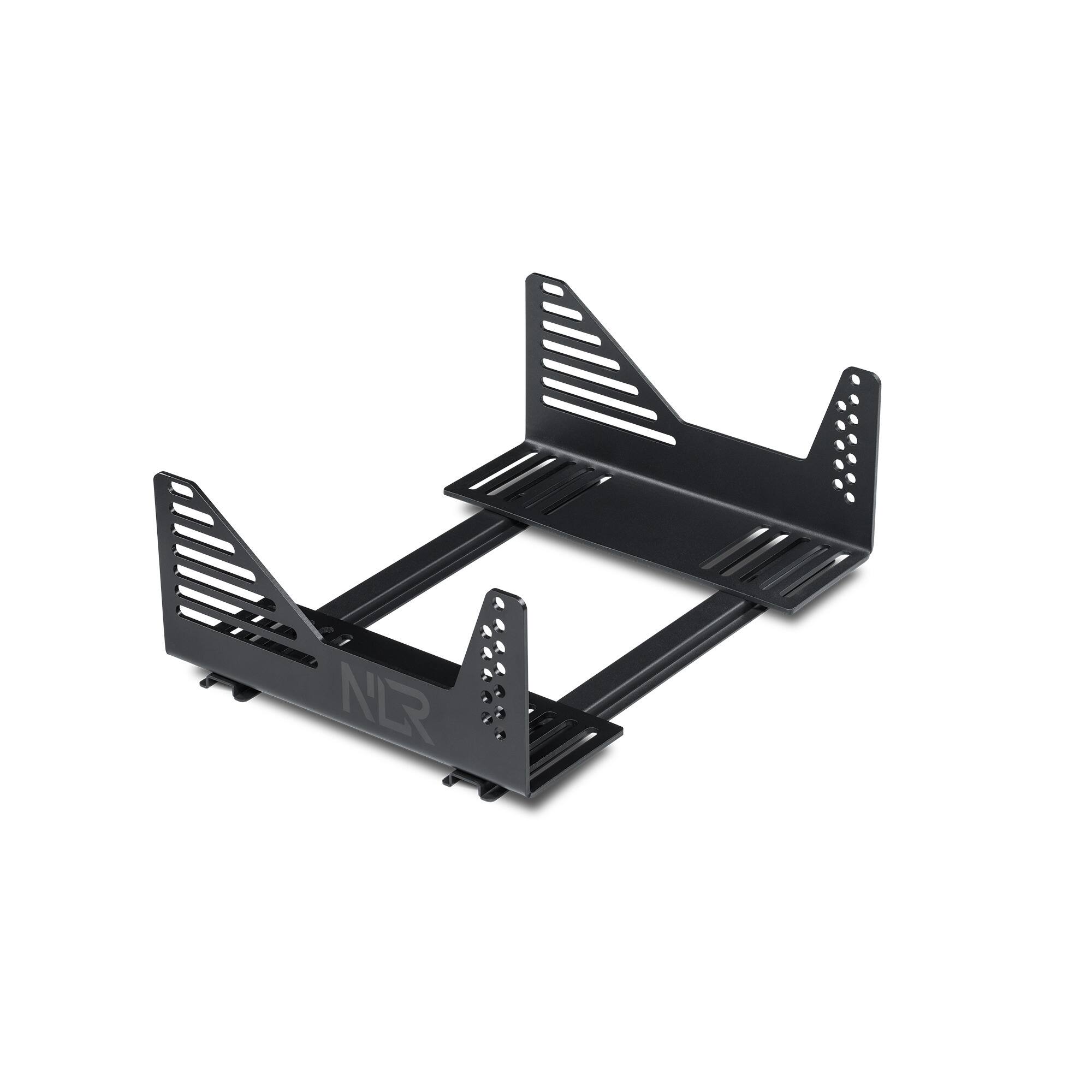 Front. Next Level Racing - Next Level Racing Universal Seat Brackets - Black.