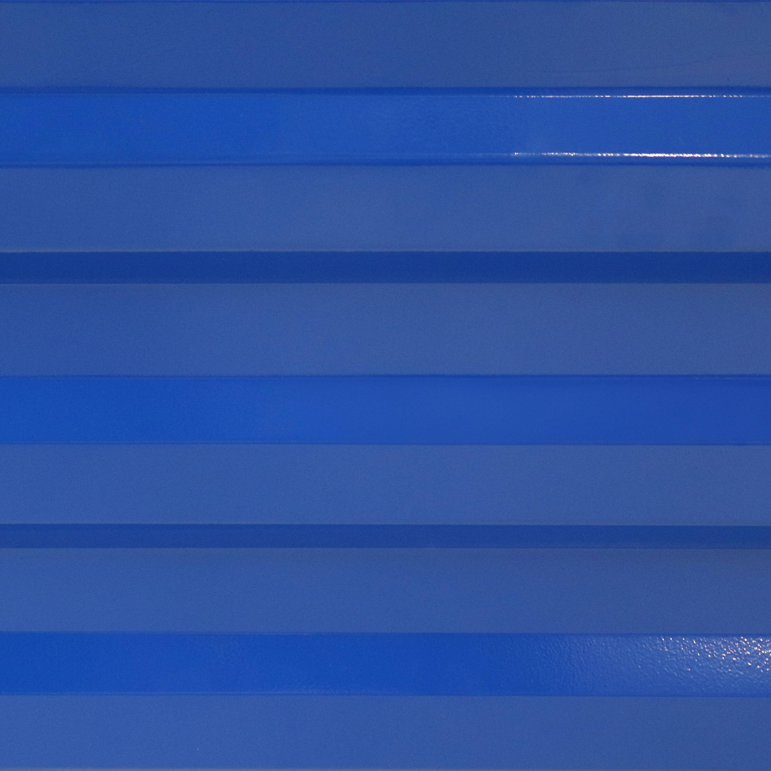 Alt View 10. Sunnydaze - Rectangle Galvanized Steel Raised Bed - 4 x 3 x 1 ft - Blue.