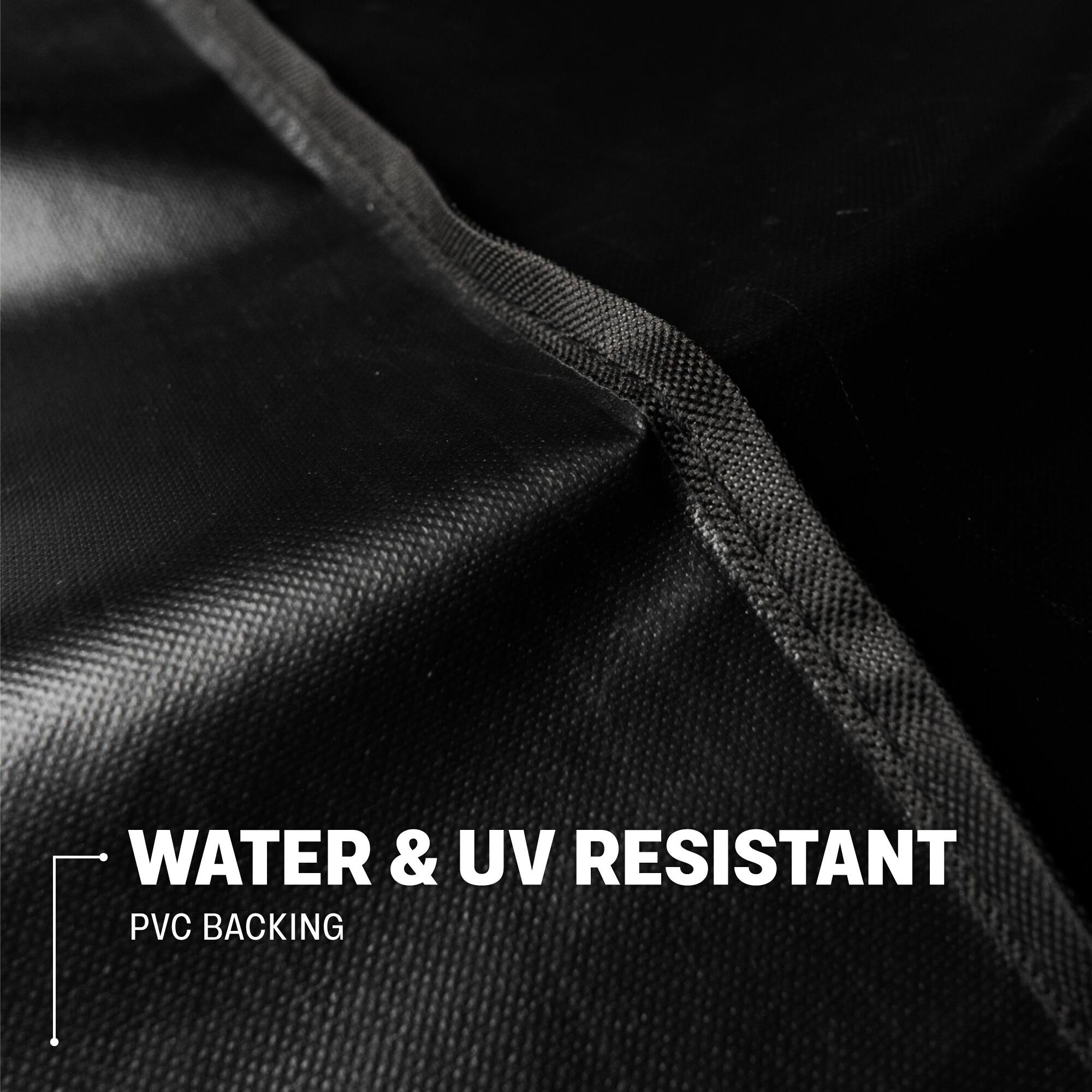 Water and UV Resistant PVC Backing