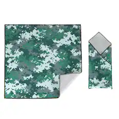Front. Unique Bargains - 14" x 14" Camera Protective Wrap, Magic Self-Adhesive Cloth Anti-scratch Lens Pouches for Camera Lens DSLR Phone Laptop - Dark Green.