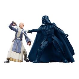 Hasbro - Star Wars 6 Inch Action Figure 2-Pack | Obi-Wan Kenobi & Darth Vader - Black/White