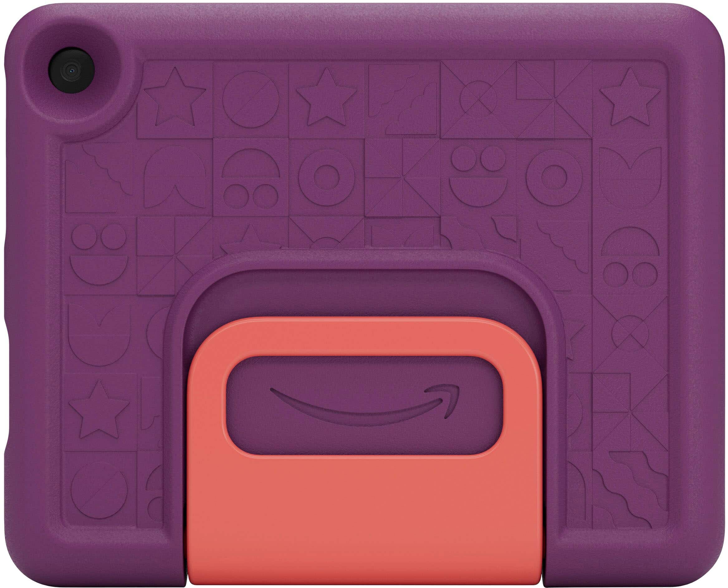 Back. Amazon - Fire HD 8 Kids tablet, ages 3-7 | 3GB memory, 13-hr battery, 32GB, (2024 release) - Grape.