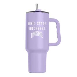 Logo Brands - Ohio State Buckeyes 40oz. Lavender Soft Touch Tumbler - Multicolor
