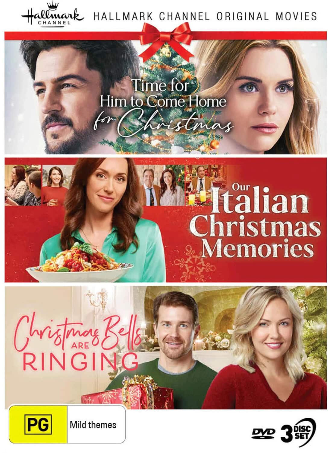 Hallmark Xmas Collection 27 (Time For Him To Come Home For Christmas / Our Italian Christmas - DVD
