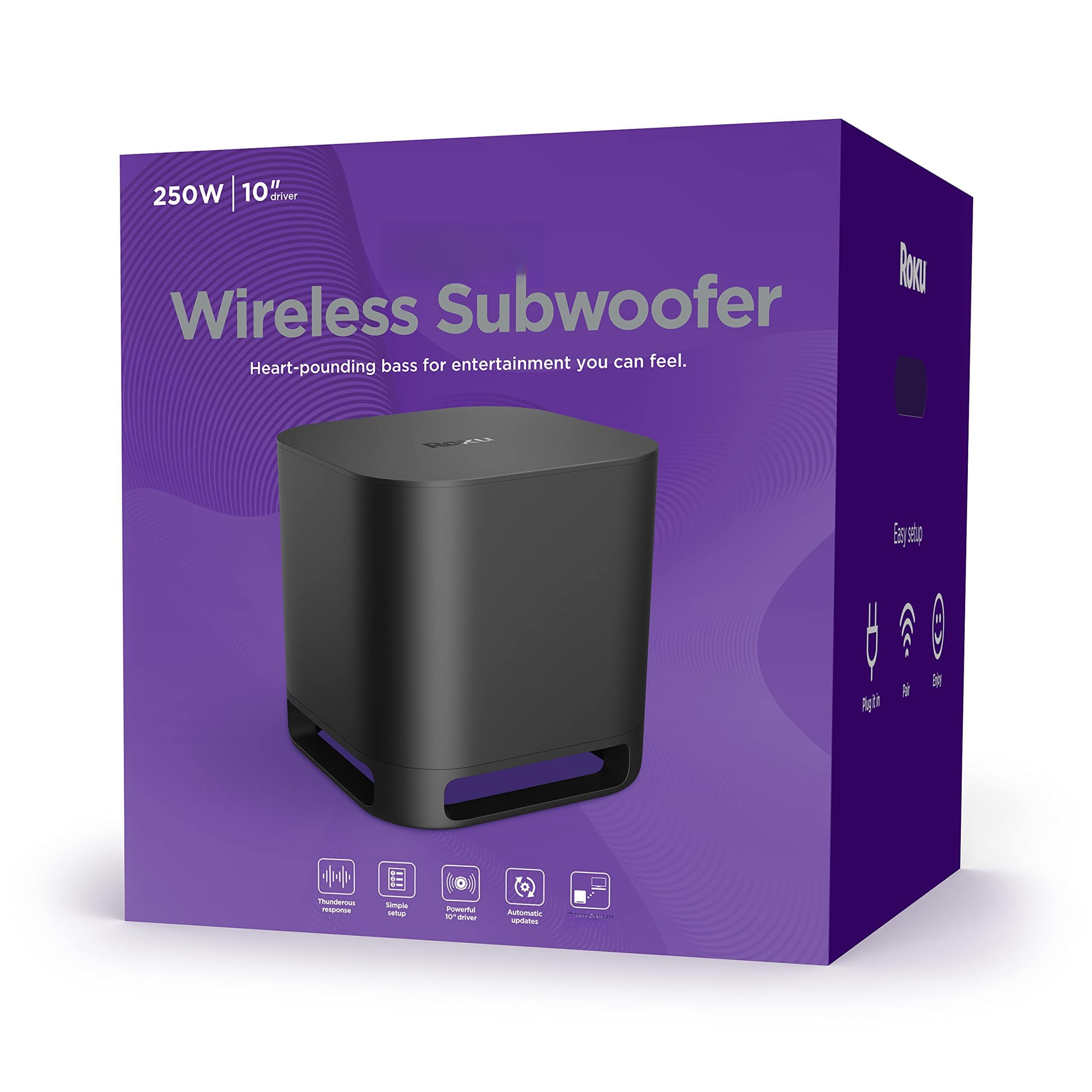 TECH SAFARI - Wireless Subwoofer for Streambars Or Tv renewed - Default