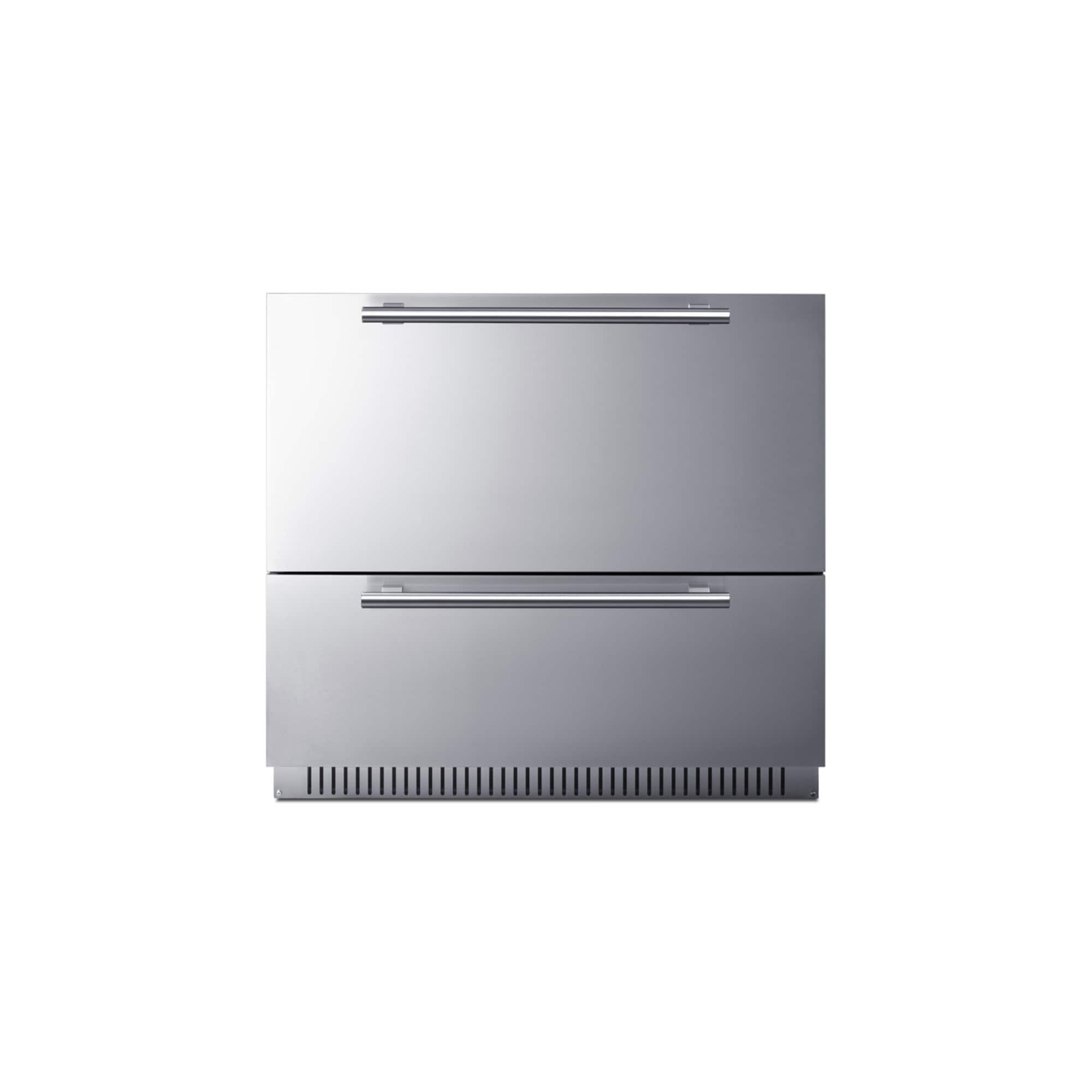 "SUMMIT - 36"" Wide 2-Drawer All-Refrigerator - Steel" price history on PriceWatchPro
