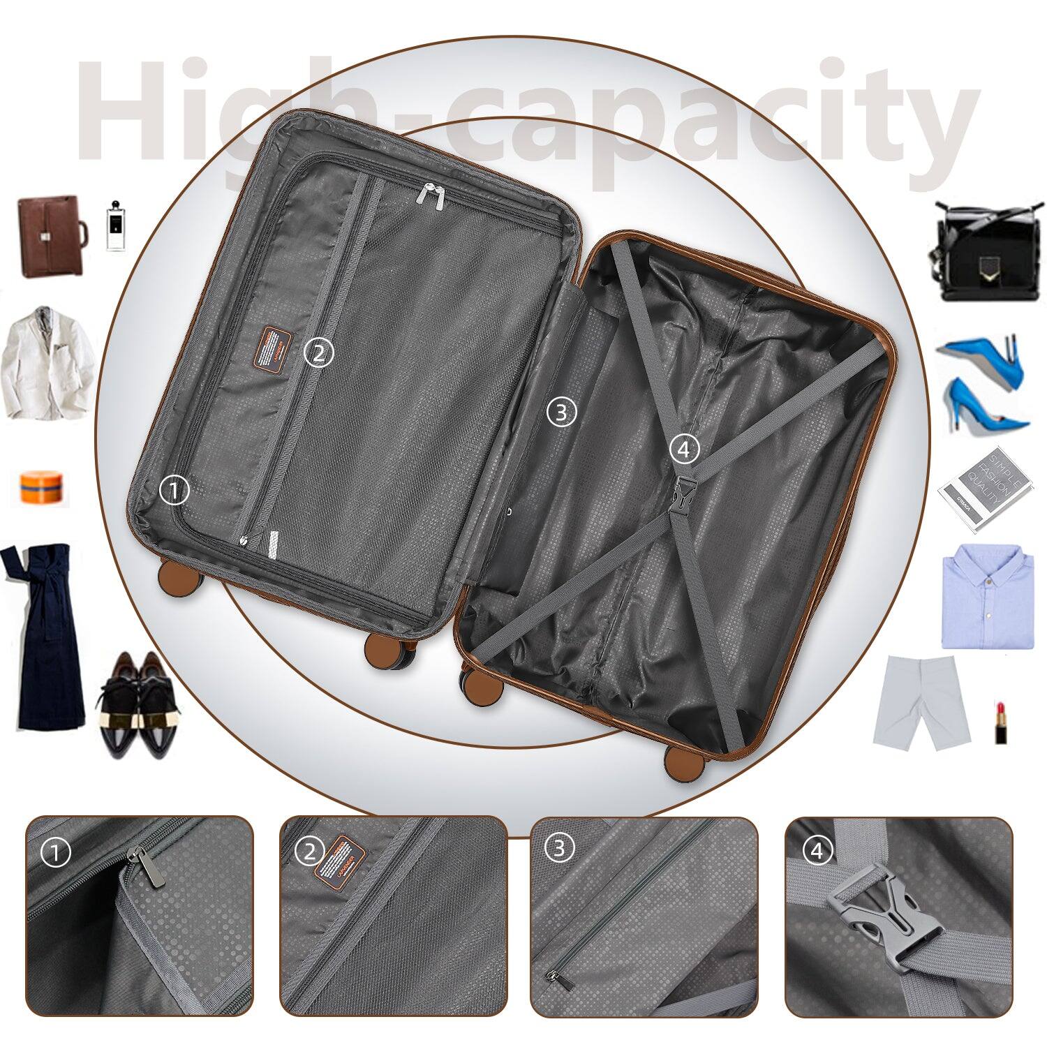 High-capacity

1. Zipper compartment
2. Mesh pocket
3. Compression straps
4. Adjustable divider