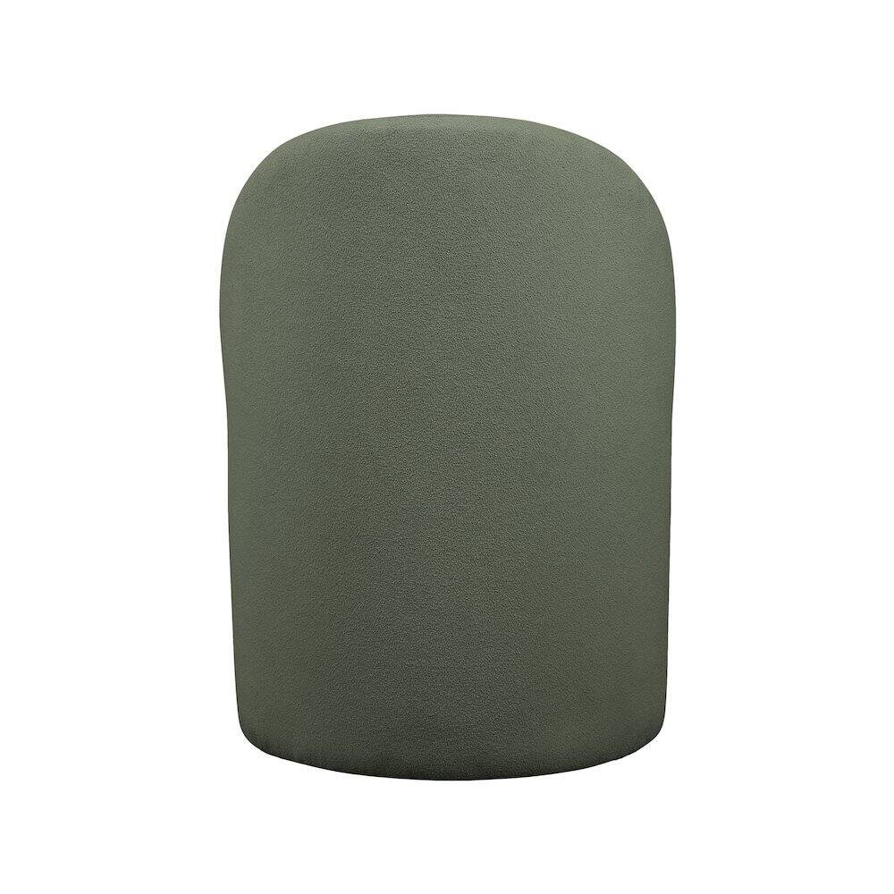 Alt View 1. Meridian Furniture - Hautely Green Boucle Fabric Accent Chair - Green.