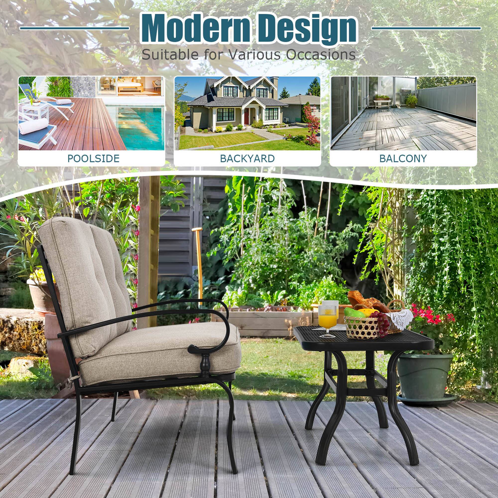 Modern Design Suitable for Various Occasions
POOLSIDE
BACKYARD
BALCONY