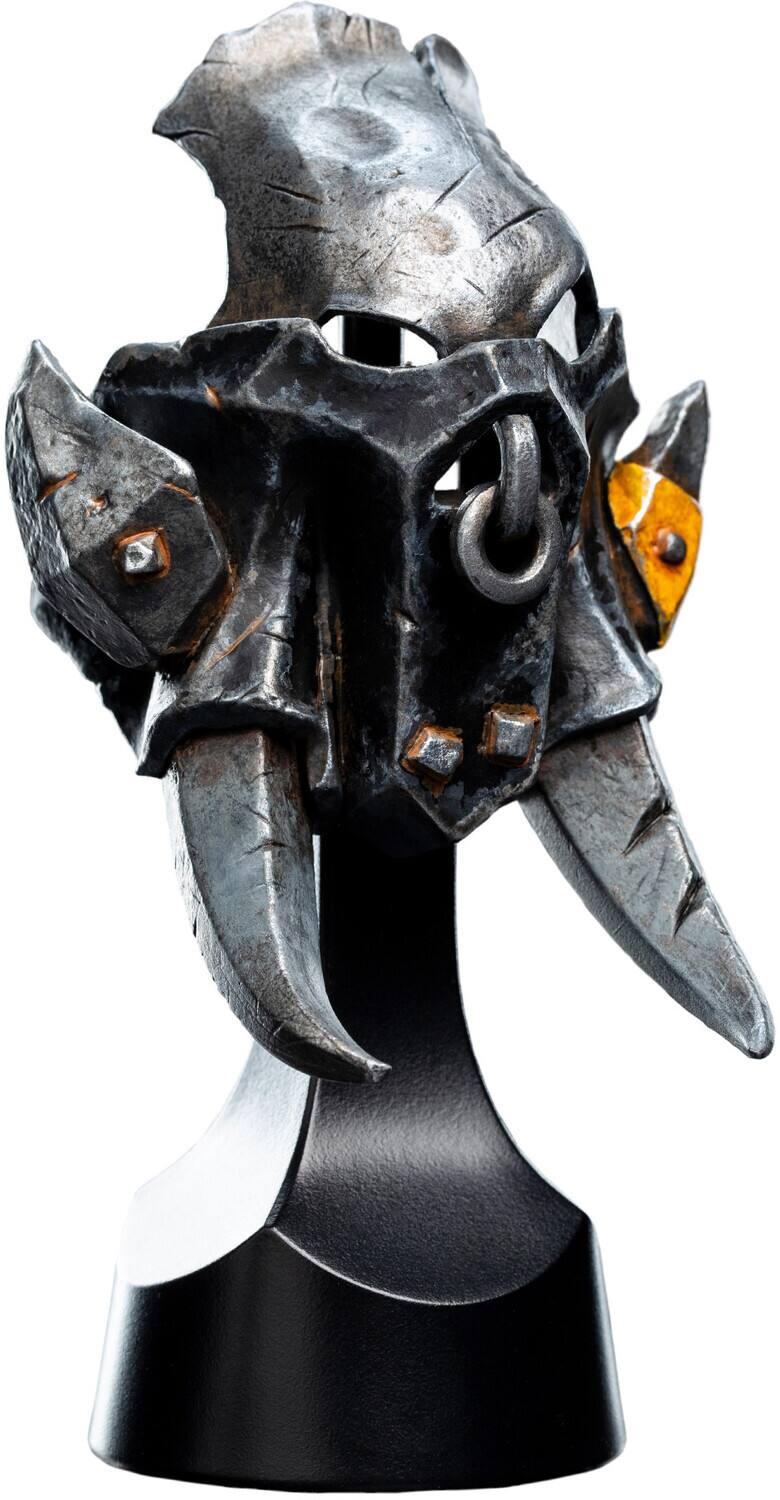 Alt View 2. Weta Workshop - WETA Workshop Mini Prop Replica - Warhammer: Age of Sigmar - Orruk Ardboy Helm Helmet Replica   - COLLECTIBLES - Multicolor.