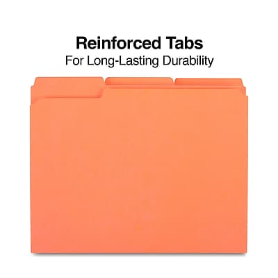 Reinforced Tabs  
For Long-Lasting Durability