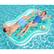 Alt View Zoom 8. H2OGO! Double Designer Pool Lounge - 7'4" x 68.5" - Bestway Inflatable, Fits 2 Adults, Built-In Cooler Area.