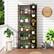 Alt View 1. Costway - Costway 1 PCS 6-tier Bookshelf Tall Display Shelf with 11 Open Shelves 2 Anti-tipping Kits - Rustic Brown.