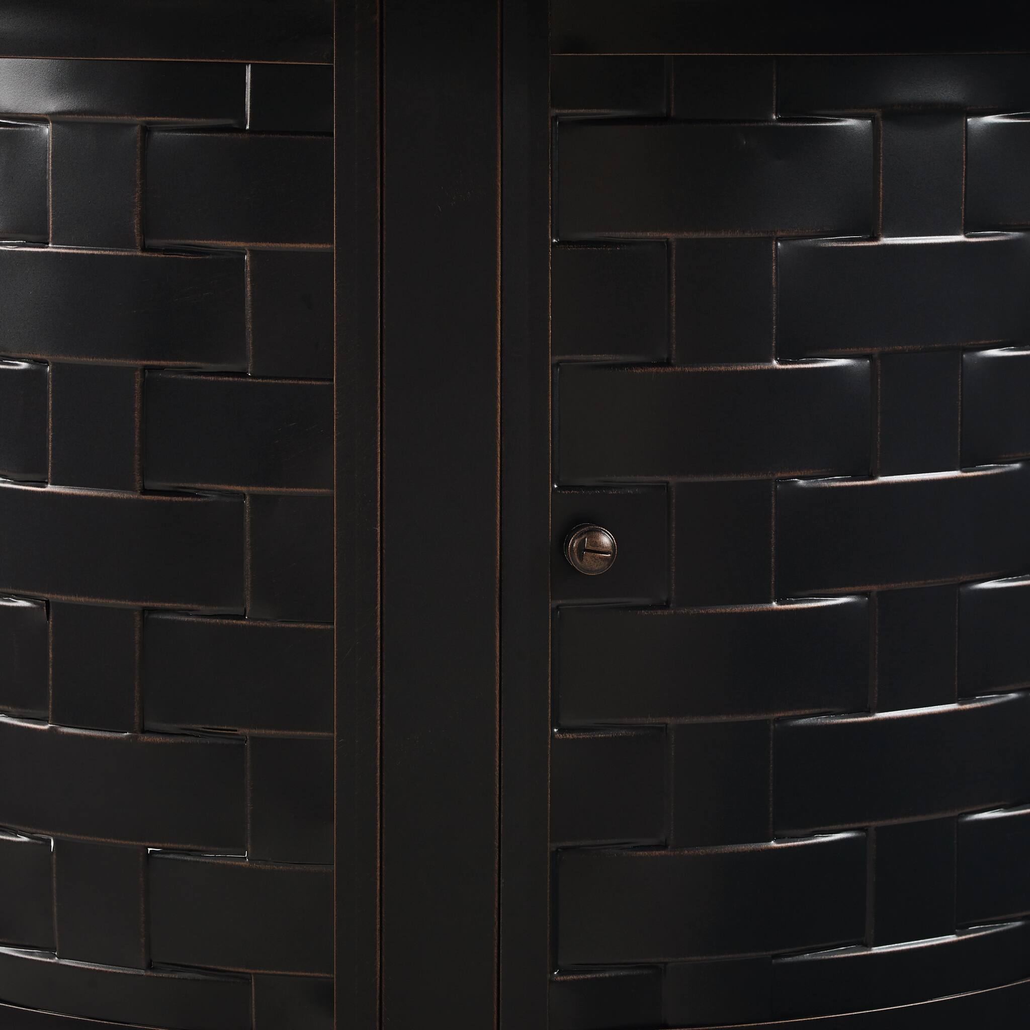 Alt View 17. Fire Sense - Henley Square Aluminum LPG/NG Fire Pit - Antique Bronze.