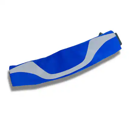 Front. JupiterGear - Water-Resistant Sport Waist Pack Running Belt with Reflective Strip - Dark Blue.