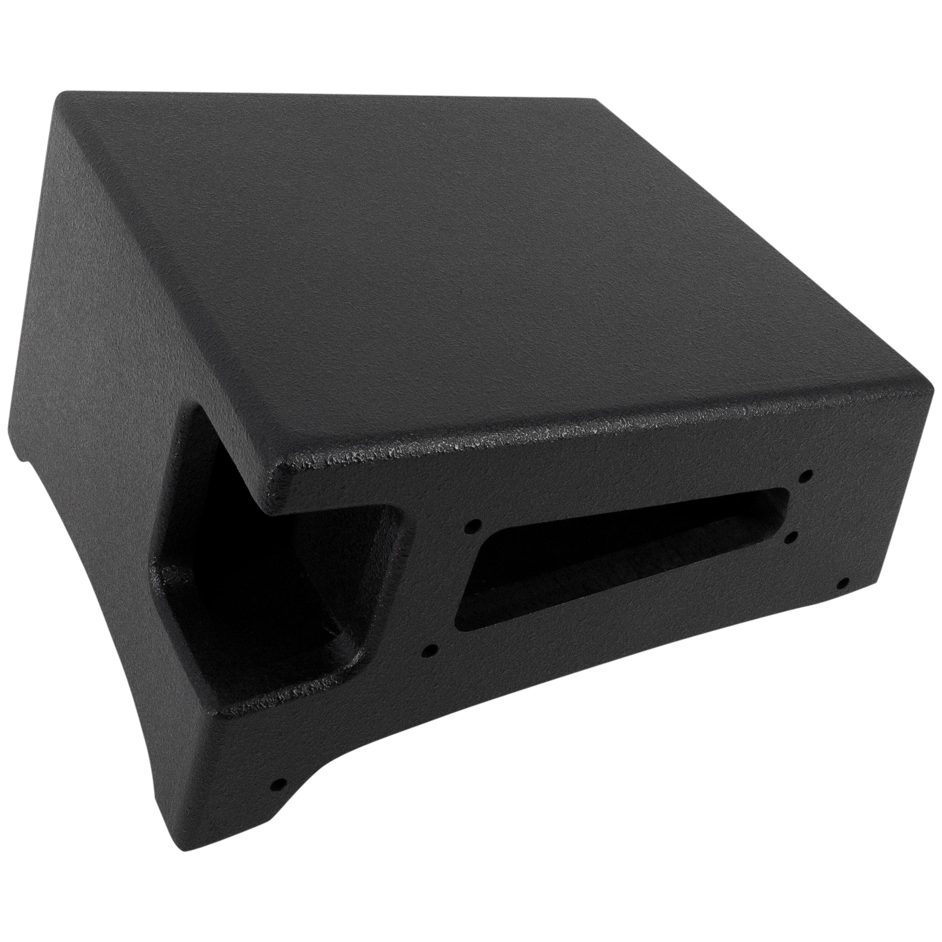 Alt View 11. AudioControl - Add-On Extension Port for 10” Dual-Voice-Coil 2-Ohm Loaded Subwoofer Enclosure - Black.