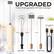 UPGRADED Interchangeable Whisk Design
- Egg beater: 21 cm, 11.1 cm, 3 cm
- Triple Whisk: 2.3 cm, 11.5 cm, 11.1 cm
- Single Whisk: 2.5 cm, 11.1 cm
- Type-C Charging Cord: 2.5 cm