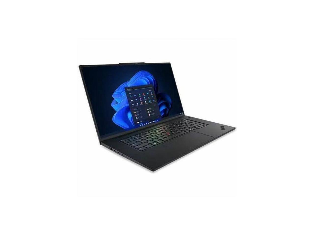 Alt View 2. Lenovo - Lenovo ThinkPad P1 Gen 8 16" Touch - Intel Core Ultra 9 - 64 GB - 2 TB SSD - Win 11 Pro - RTX Pro 2000 8 GB - Black.