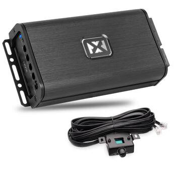 Alt View 4. NVX - 2017-2022 Tesla Model 3 BOOST Bass Package - Single 10" Sealed Subwoofer Enclosure & Amplifier Bundle - Black.