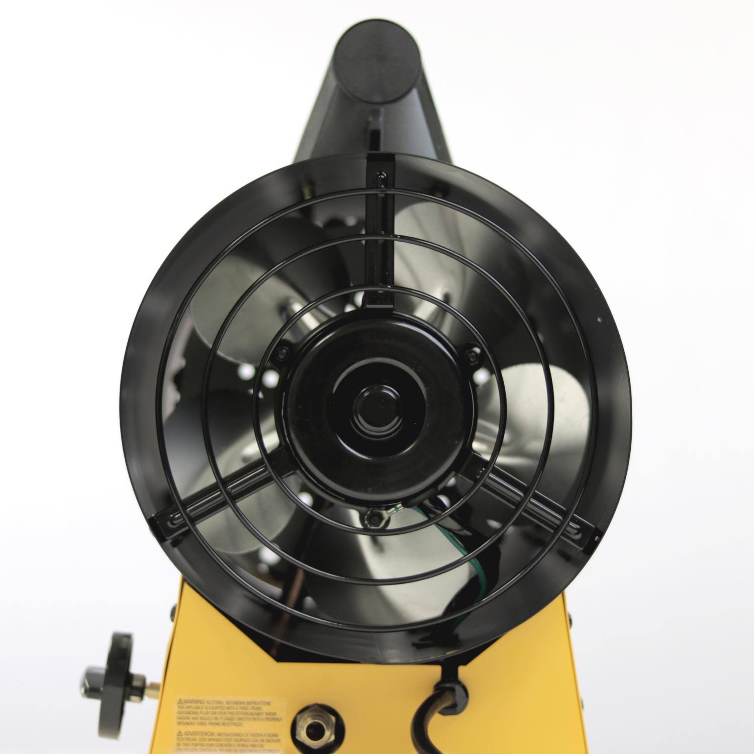 Back. Dewalt - DeWalt 60000 Btu/h 1500 sq ft Forced Air Propane Portable Heater.