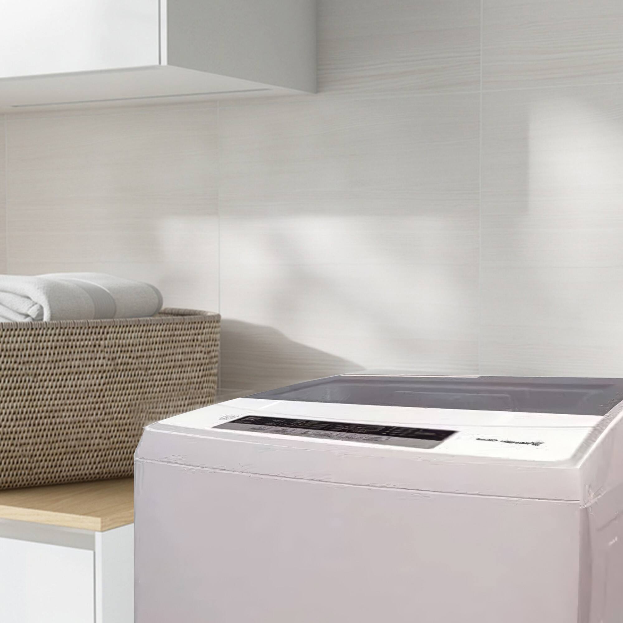 Alt View 4. Magic Chef - Magic Chef 1.7 Cubic Feet Top Load Compact Washing Machine with 6 Cycles, White - White.