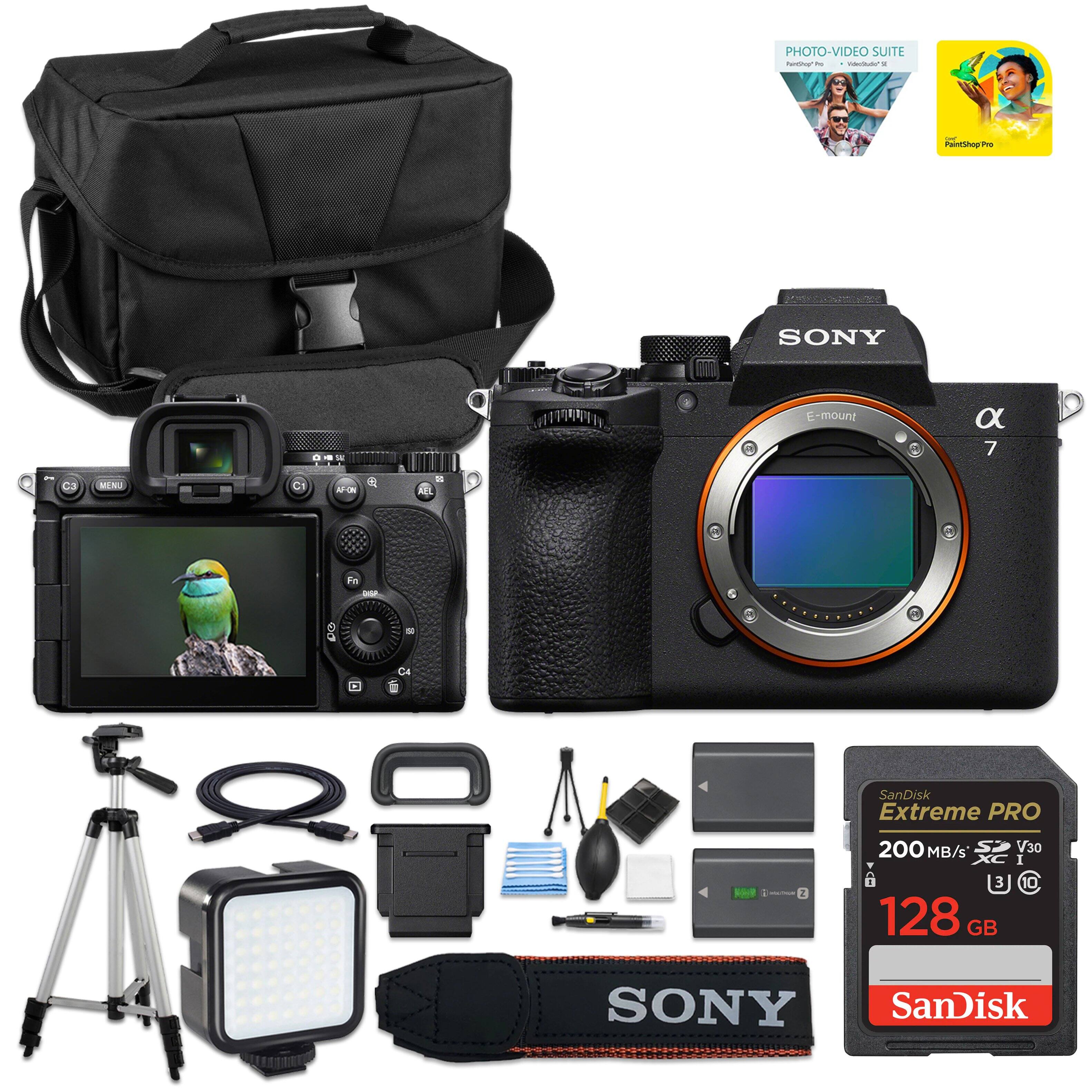 Bundle - Sony - Alpha a7 V Mirrorless Camera (Body Only), 33MP Partially-Stacked Exmor RS Sensor, BIONZ XR2 Processor, 4K