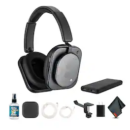 Nothing - Headphone (1) (Black) Hybrid Active Noise Cancelling Headphones Bundle