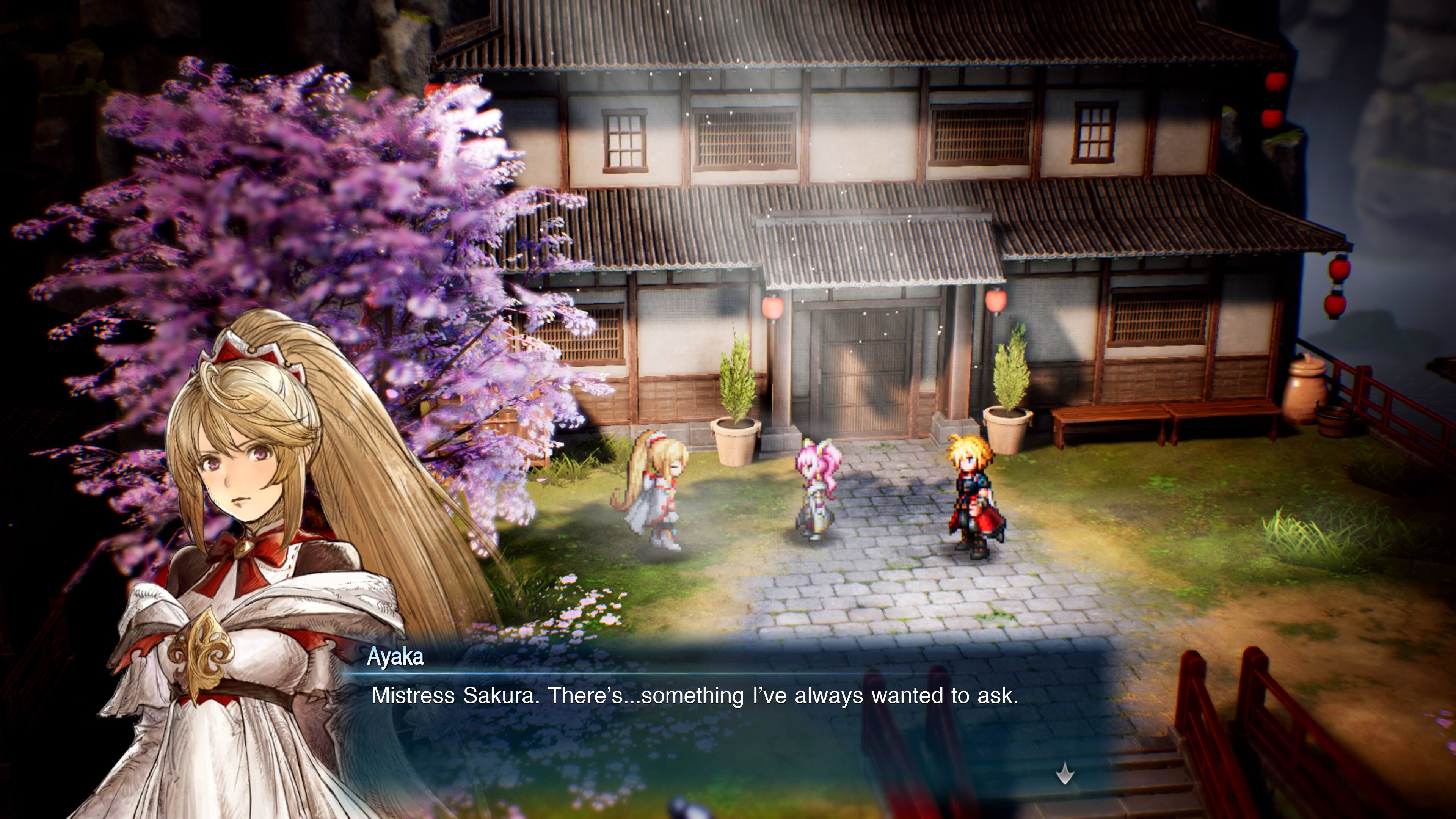Ayaka  
Mistress Sakura. There's... something I've always wanted to ask.