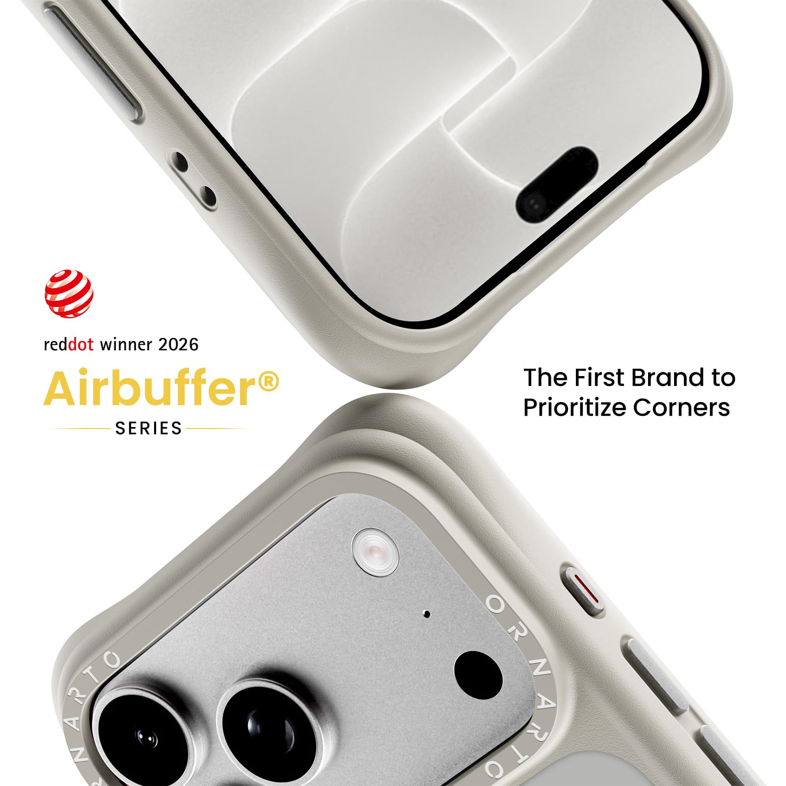 reddot winner 2026 Airbuffer® SERIES  
The First Brand to Prioritize Corners
