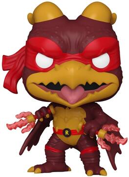 Funko - POP! Animation: Godzilla x Teenage Mutant Ninja Turtles - Raphael x Rodan (TMNT) - COLLECTIBLES - Multicolor