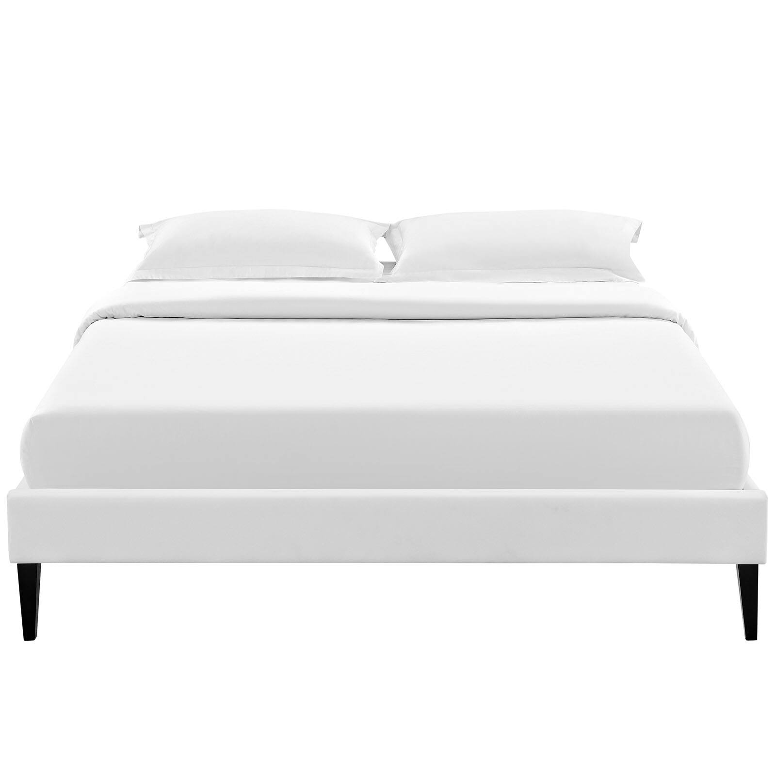 Alt View 1. Modway - Alina Platform Queen Bed Frame - Brown.