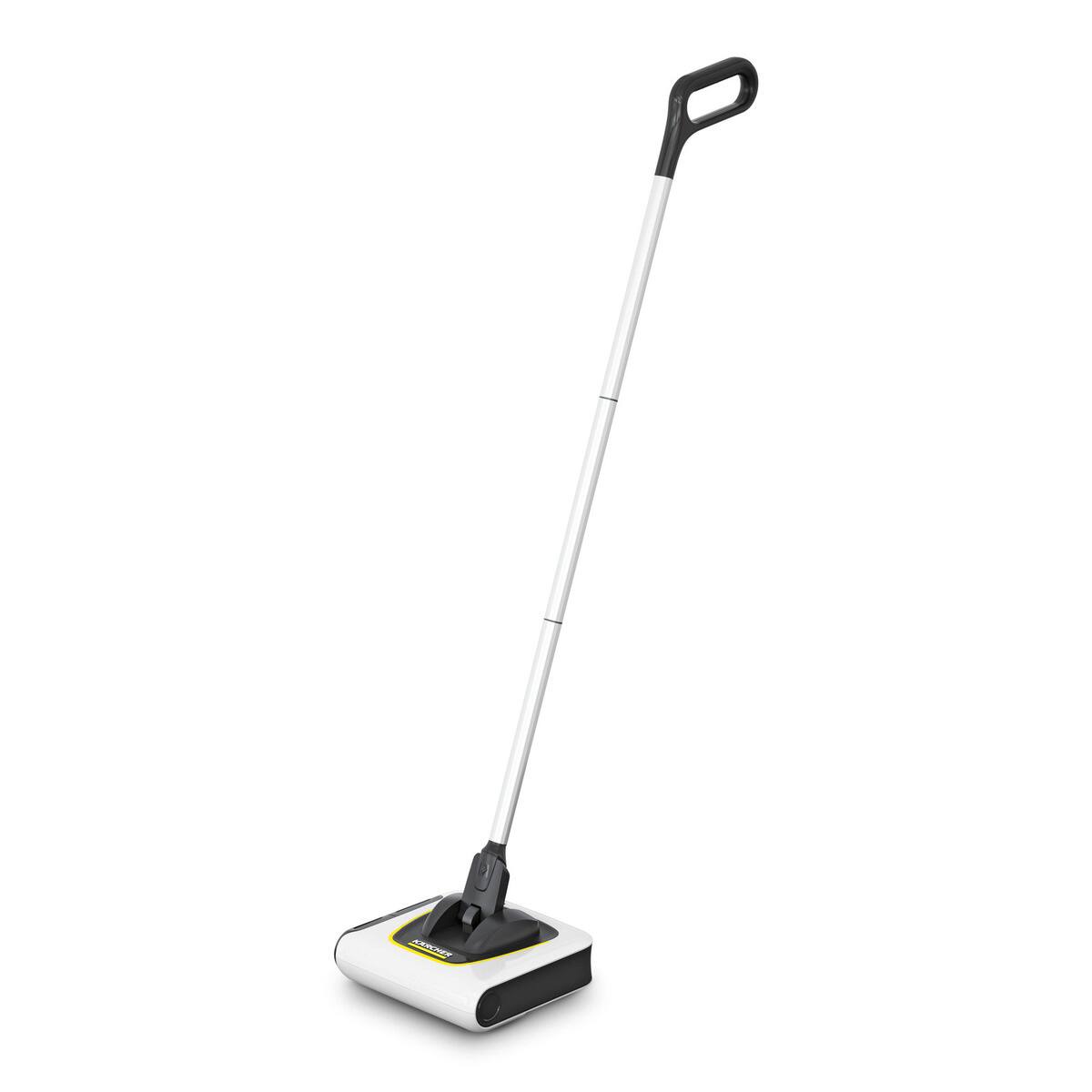 Front. Karcher - KB 5 Cordless Carpet Sweeper, Hand Push Sweeper, Electric Broom for Indoor Cleaning, Low Pile Carpet and Hard Floors.