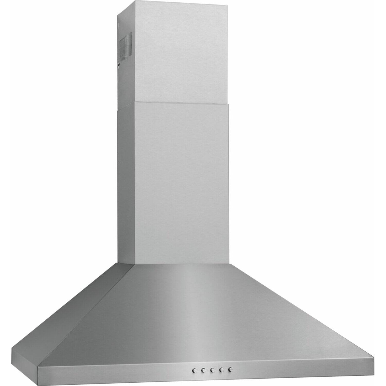 Angle. Frigidaire - 30" Stainless Canopy Wall-Mounted Hood - Stainless Steel.