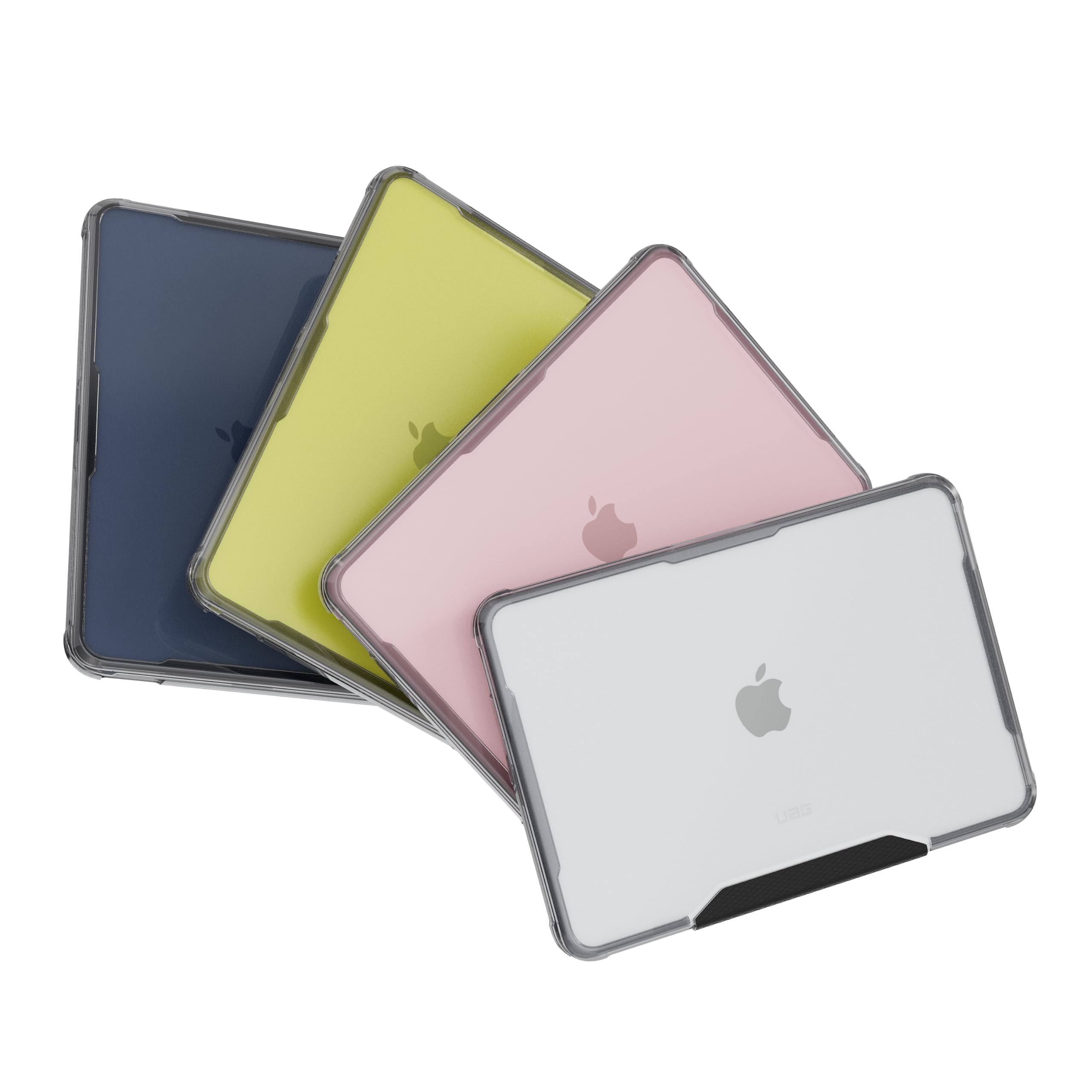 Alt View 2. UAG - MacBook Neo Case 13" 2026, Slim & Clear Protective Cover, Rugged Scratch Resistant Armor Shell with Non-Slip Grip, Plyo - Ice.