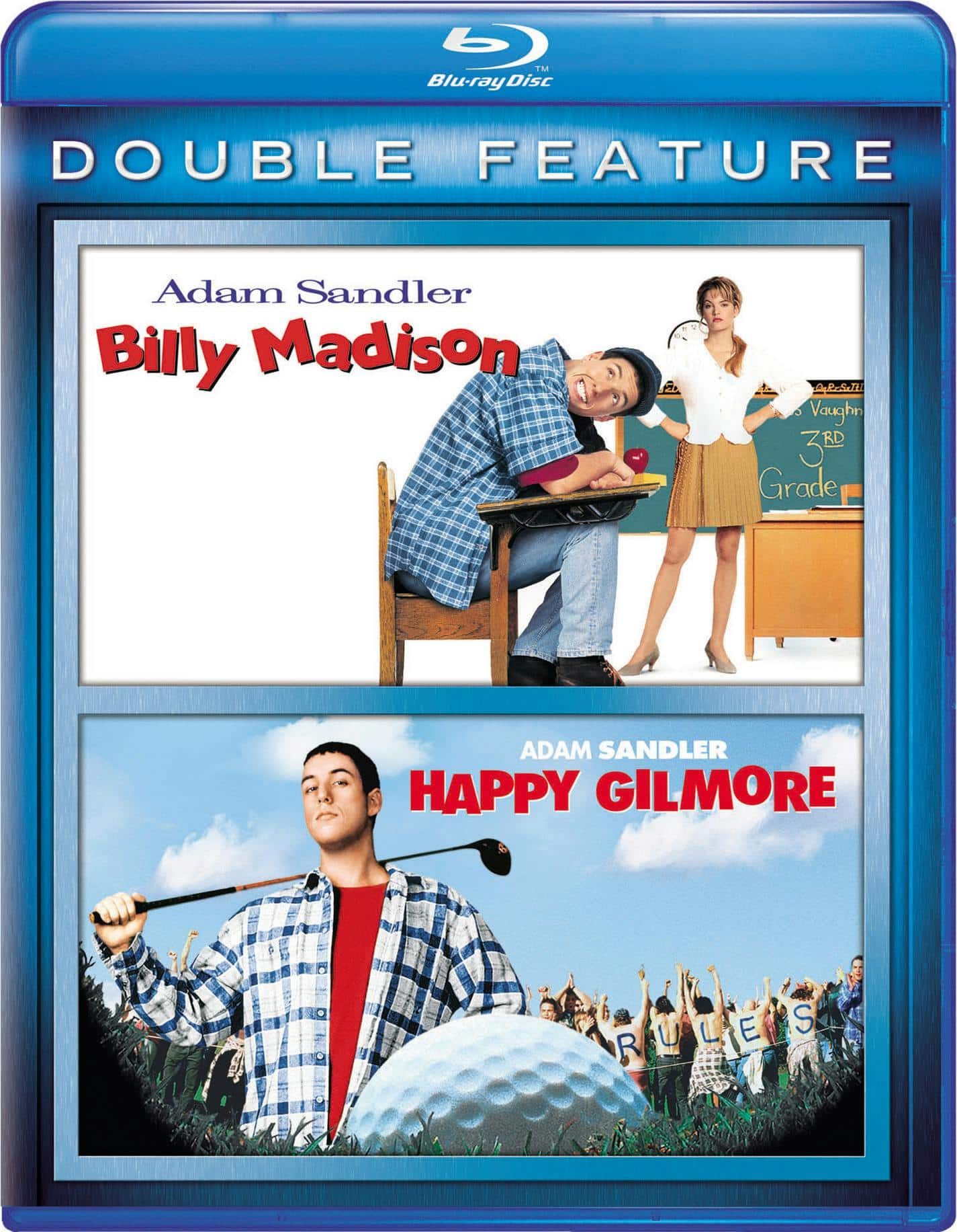 Front. Happy Gilmore/Billy Madison (Blu-ray Double Feature) [Blu-ray].