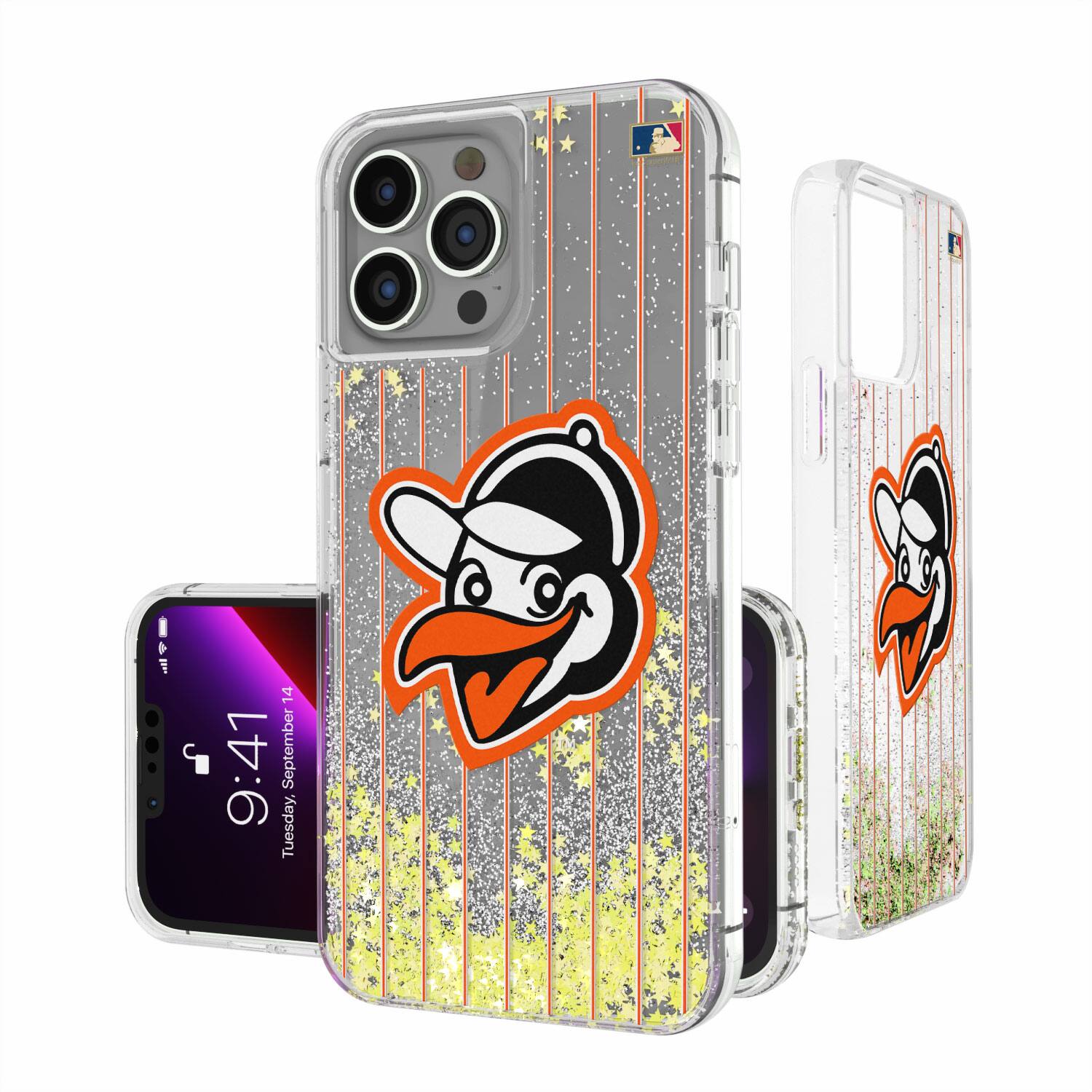 Keyscaper - MLB - Baltimore Orioles 1955 Cooperstown Pinstripe iPhone Glitter Case - 13 Pro Max - Multicolor price history on PriceWatchPro