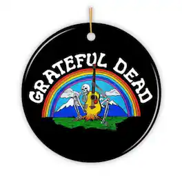 OrnamentallyYou - Vintage Grateful Dead Ornament - Multi-colored