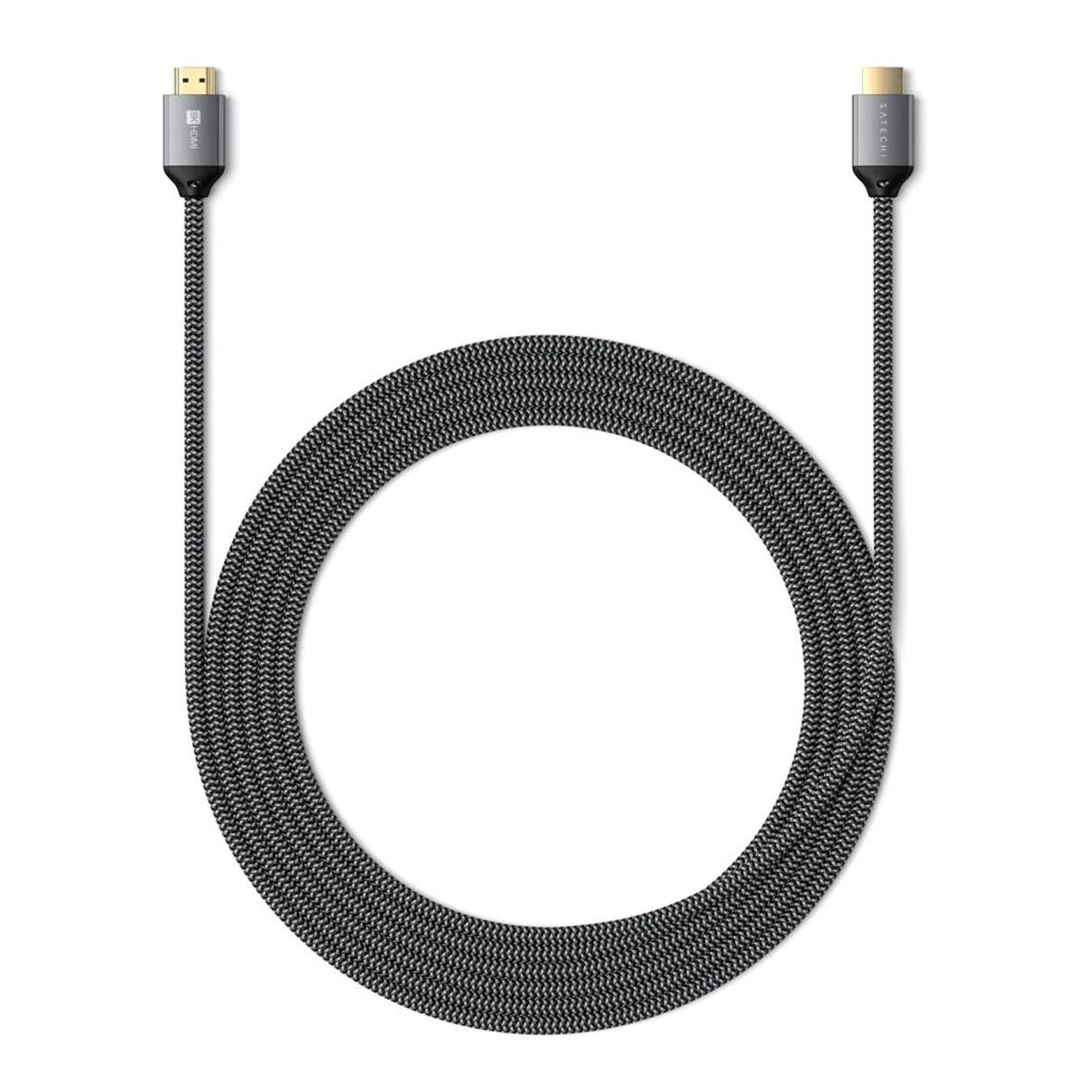 Alt View 3. Satechi - Satechi 6.5' 8K 48Gbps Ultra High Speed HDMI Cable.