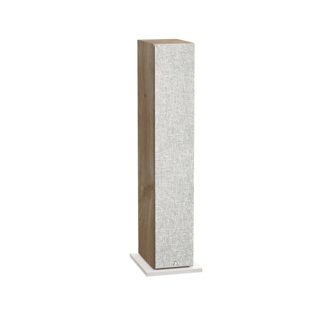 Left. Triangle - Triangle LN05A Wireless Bluetooth Floor Standing Single Speaker (Light Oak).
