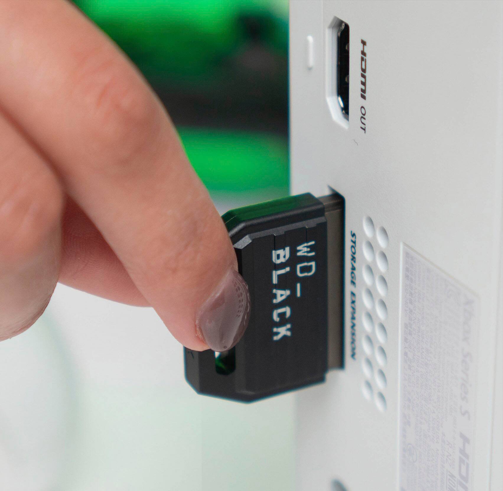 IC OUT BLACK WD\_ STORAGE EXPANSION Xbox Series N R-NZ HAI ON