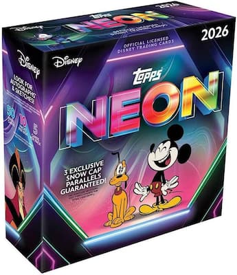 2026 Topps Disney Neon Mega Box (10 Packs, 50 Cards Total) - Best Buy 2026 Topps Disney Neon Mega Box (10 Packs, 50 Cards Total) - Best Buy